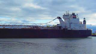 H LEE WHITE DEPARTING BUFFALO NY 9/12/2019 WITH HORN SALUTE at 1:22