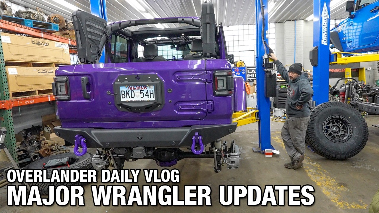 Overlander Daily Vlog - Major Wrangler Updates in Ohio
