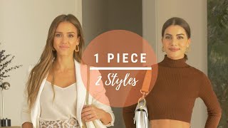 1 PIECE, 2 STYLES with JESSICA ALBA