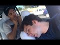 DAVID FELL ASLEEP DRIVING!!