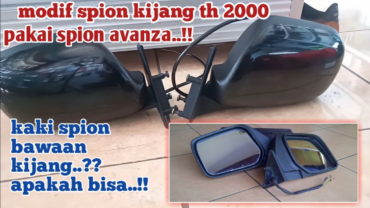 Modif Spion Kijang Elektrik Mirror Avanza Youtube