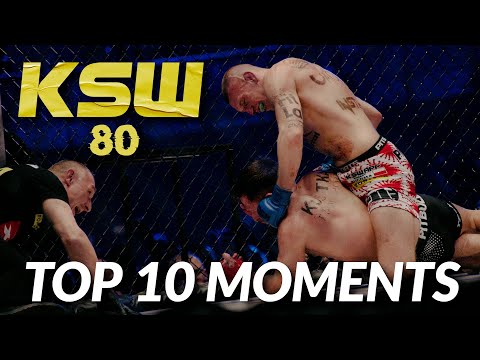 TOP 10: Najlepsze momenty gali KSW 80