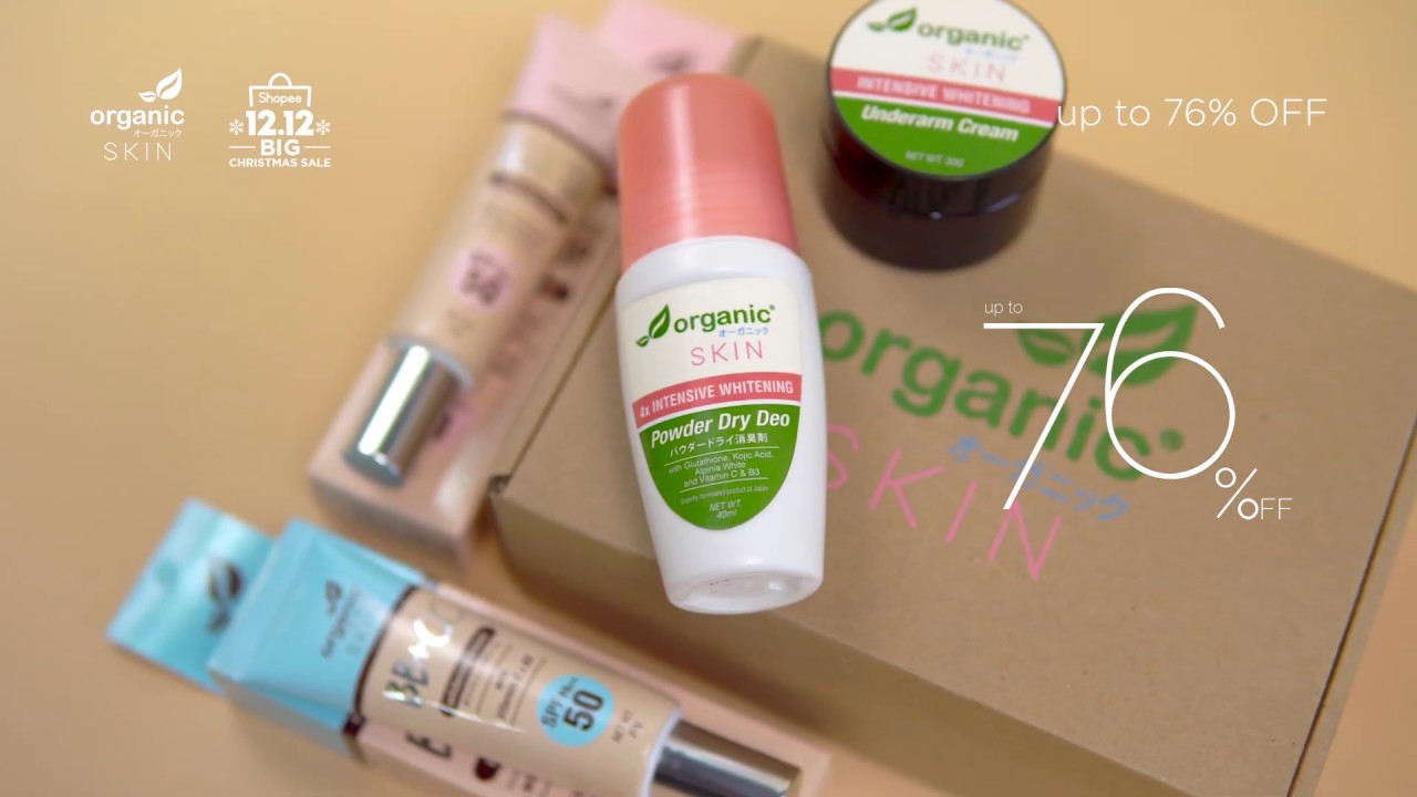 Organic Skin Japan on Shopee 12.12 Big Christmas Sale