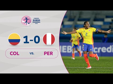 COLOMBIA vs. PERÚ [1-0] | RESUMEN | CONMEBOL SUB20 FEM | FASE DE GRUPOS