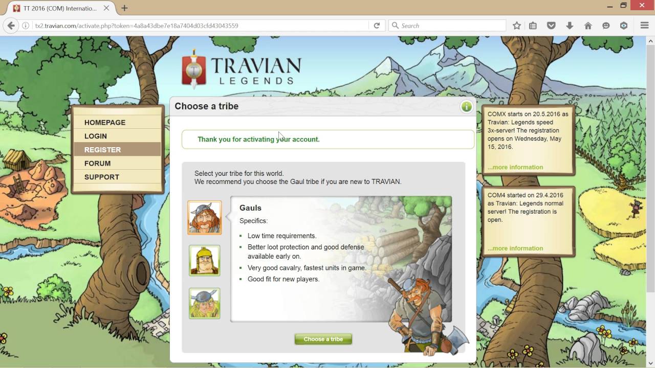 Travian Tournament 2016 - Quick Intro #1