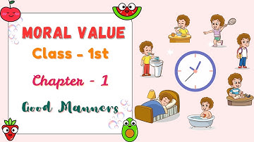 CHAPTER-1 | CLASS-1 | MORAL VALUES | GOOD MANNERS | PRAKASH GLOBAL EXIM | ‪@TinTinTV900