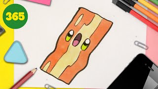 Come Disegnare Bacon Kawaii Po Per Po