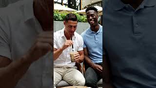 Goat eating boba tea 🧋 #edit #football #ronaldoedit