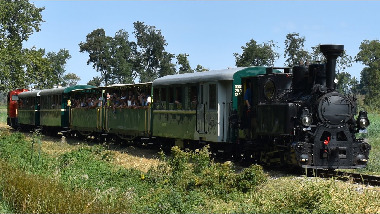 Balatonfenyves kisvasúti nap a 490.053-s gőzössel! Somogyszentpál falunap a végállomástól nem messze