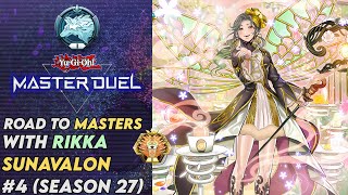 Road to Masters with Rikka Sunavalon! S27E4 (Yugioh Master Duel)