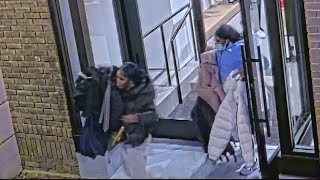 Footage shows thieves stealing $8,000 worth of Alo