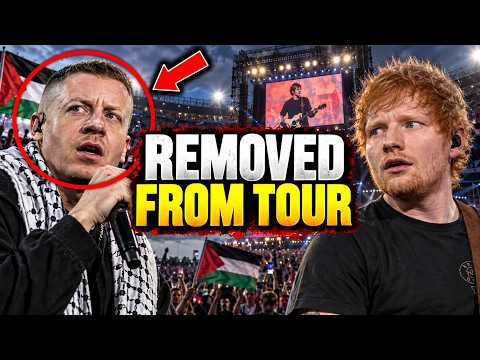 Video Macklemore REMOVED From Ed Sheeran Tour After Palestine Speech