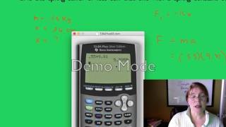Hookes Law: Finding a Spring Constant