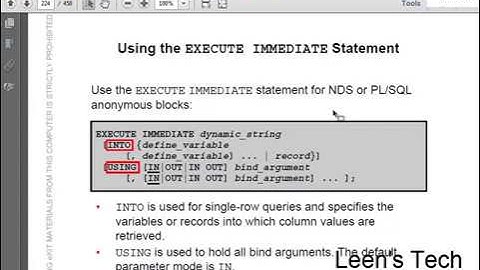 Beginner to Expert PL/SQL 11g Tutorial in Bangla: Program Units Lesson#6 Part#1 | Using Dynamic SQL
