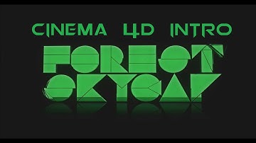 My First 3D Intro Using Cinema 4D [HD]