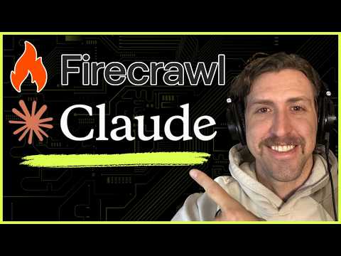 Thumbnail: Connect Claude to Firecrawl with MCP (Web Scraping Superpower)