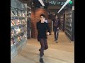 Lucas and Marcus book shoping /w twins
