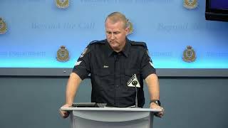 Vancouver Police Press Conference: VPD responds to multiple stabbings in less than 24 hours  Vanc...