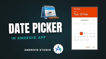 Date Picker in Android Studio | Calendar DatePicker | Android Studio #datepicker #androidstudio