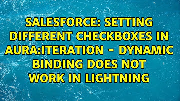 Setting different checkboxes in aura:iteration - Dynamic binding does not work in Lightning