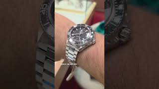 Omega Seamaster Planet Ocean 600M 42Mm, Black Bezel On Steel Bracelet Reference 217.30.42.21.01.001