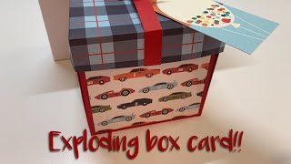Matchbox Exploding Box Card! 🚘
