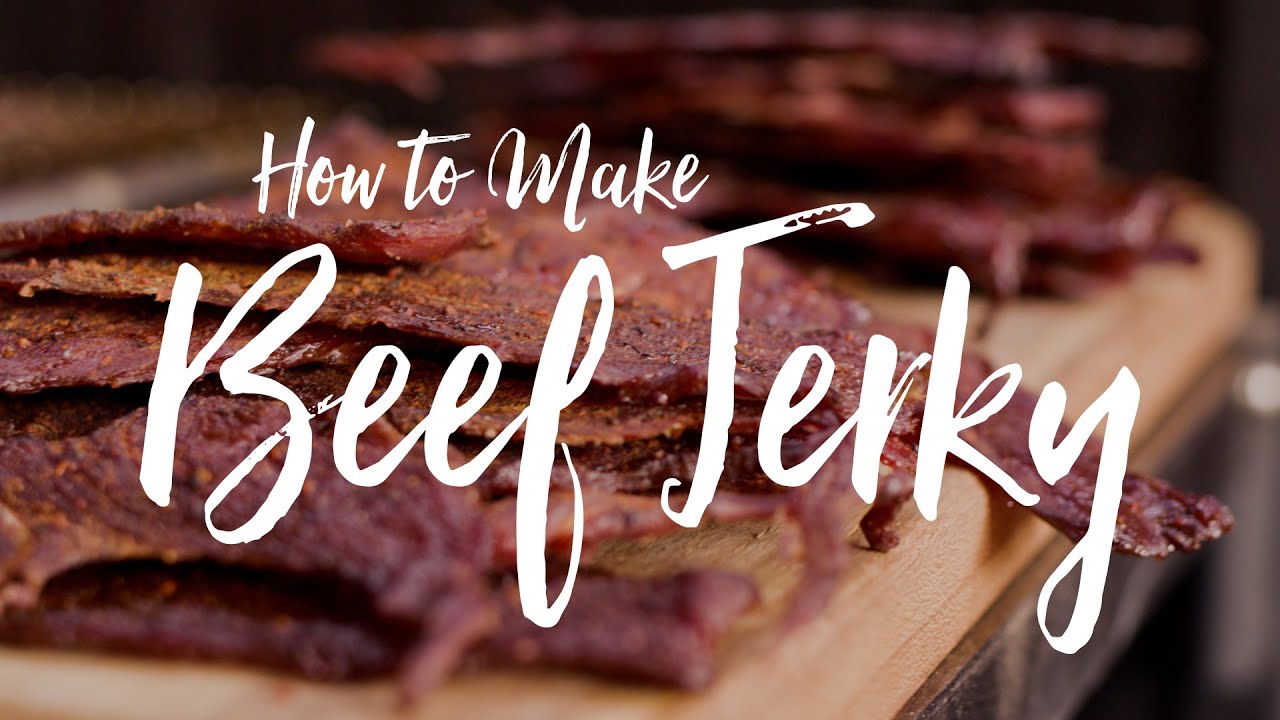 Smoked Beef Jerky Recipe YouTube