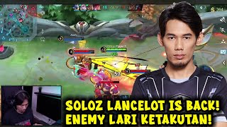 SOLOZ LANCELOT IS BACK! ENEMY LARI KETAKUTAN!