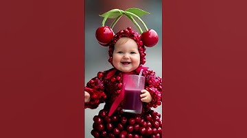 🍓 Cute Baby Slays the Runway in FRUIT Dresses! 🥝🍊 | Baby Fashion Show 💖  #fashionevent #baby