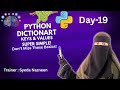 Python Dictionary Masterclass | Key–Value Pairs Explained Super Easy | Beginner Friendly Tutorial