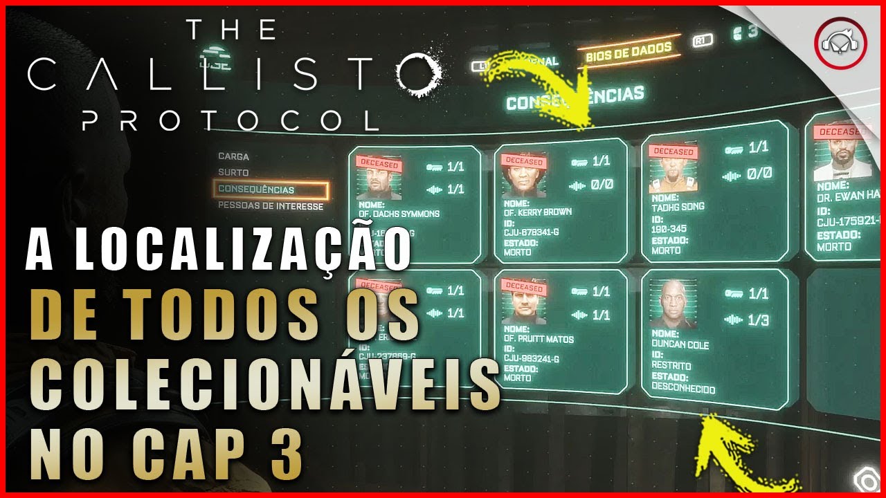 Miniatura do vídeo Callisto Protocol, A localização de todos os colecionáveis no cap 3 | Super dica