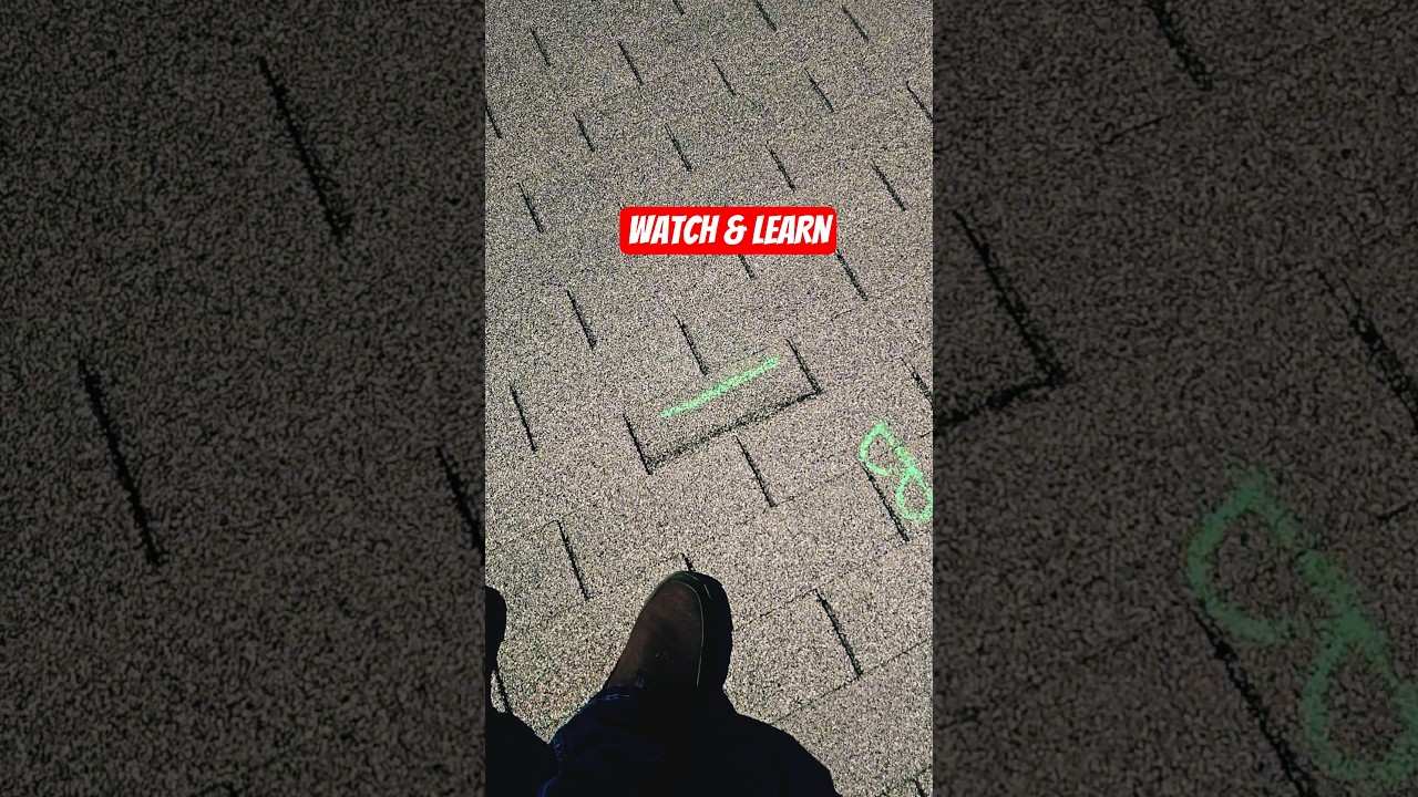 WATCH AND LEARN | Roof Wind Damage!!! always goes unnoticed 