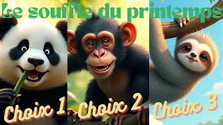 💐Guidance 3 choix💐 Le souffle du printemps 🐼🐵🦥