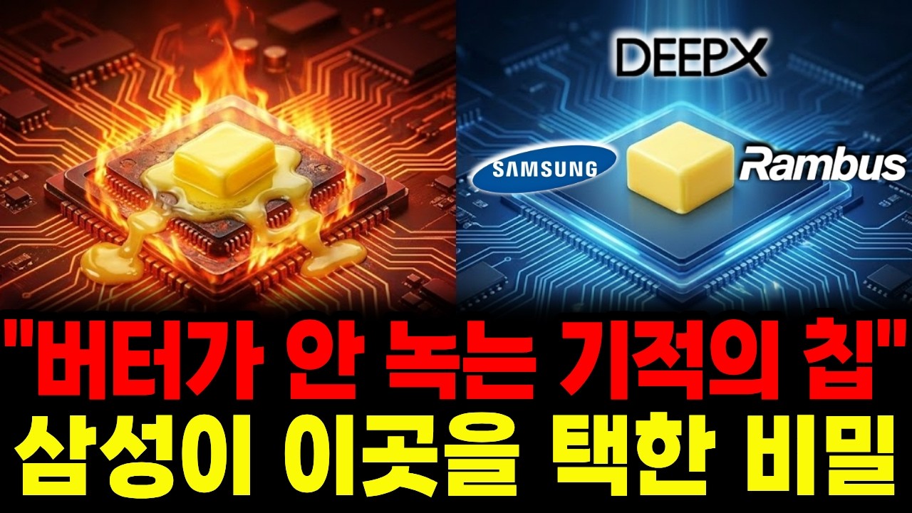 삼성전자 AI반도체 딥엑스 혁신 기술, 엔비디아 칩은 녹아도 한국 칩은 멀쩡한 한국 반도체 기업의 기적!