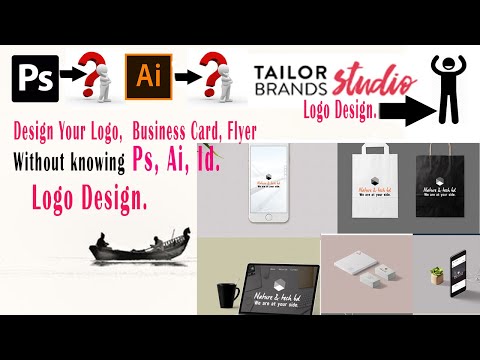 Logo Design without Ps, Ai, Id. ||How To Design Your Business Logo Witho...