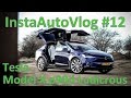InstaAutoVlog: Tesla Model X p90d Ludicrous AutoPilot. Vlog
