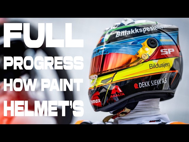 HOW PAINT A HELMET STEP BY STEP