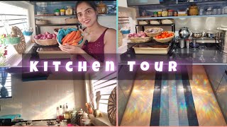 Kitchen Tour Part 1|| See How I organized the Kichen 🧿#nimmaashwini #benatural #kichen