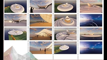 REPRESENTATION OF RIVER CULTURE MULTIMEDIA THEATER PAVILION IN RHINO