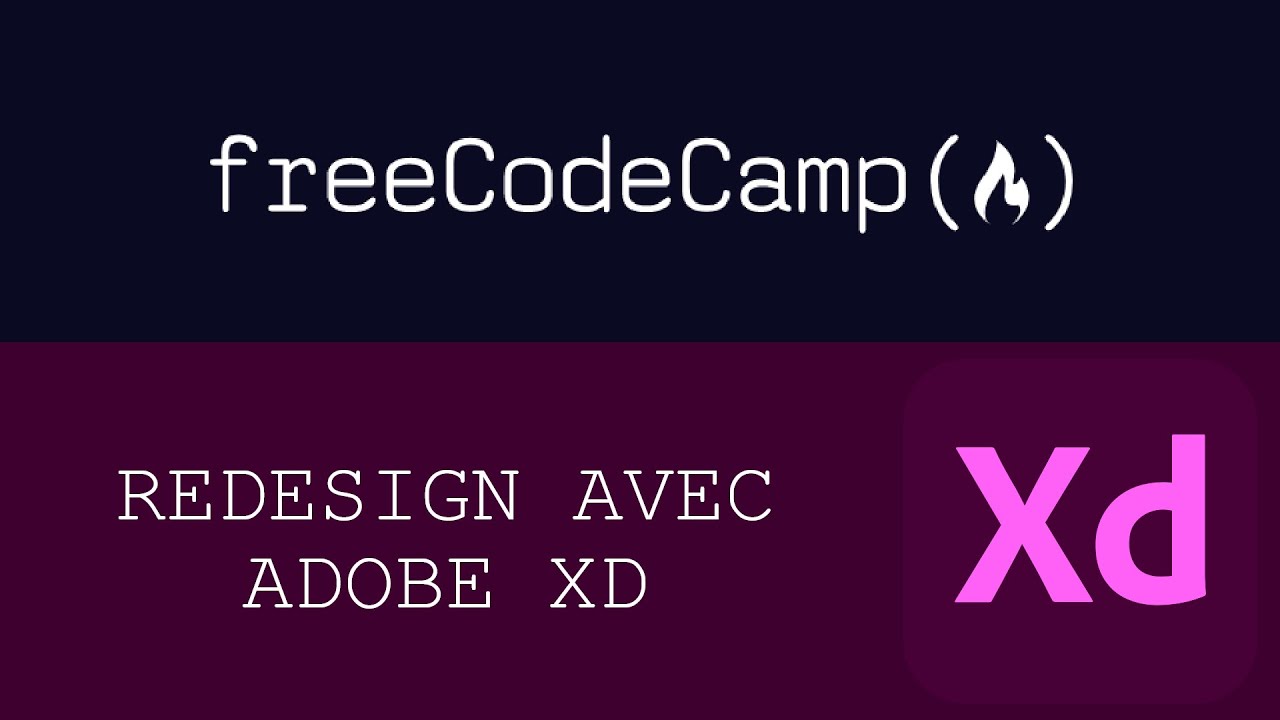 Timelapse redesign freecodecamp.org/learn by Mathis Barré