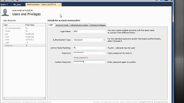LibreOffice Base (85) Multiple MySQL Users