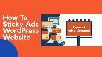 How To Sticky Google Ads On WordPress Website || WP sticky sidebar tutorial || Ads Scroll To Fixed