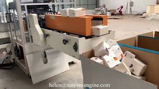 Automatic transfer napkin paper making machine production line