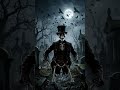 Midnight Skeleton Dance in Haunted Graveyard 🌕💀 #horror #знания