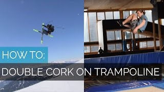 How to Double CorkPart 1 How to Double Cork on Trampoline