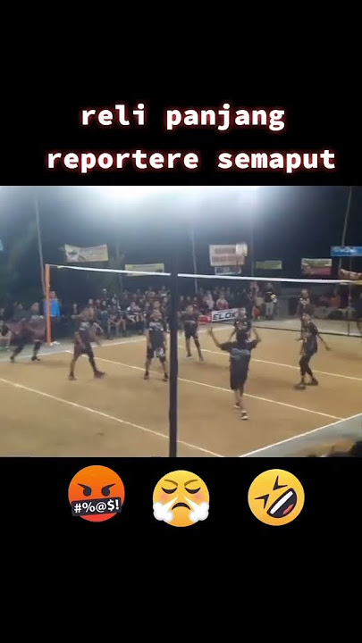 Komentator hampir pingsan. Mengomentari Voli reli panjang. #voli #volleyball #volley
