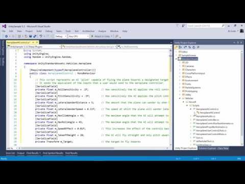 How To Develop Unity Games Using Visual Studio   C#