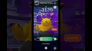 SNUBBULL vs SHADOW DROWZEE: 100% Power! 📈 | Pokemon GO #Shorts #RaidPokemonGO #Gameplay