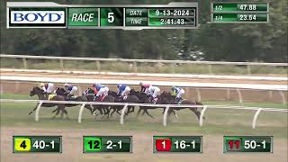 RACE 5 PROGRAM 9 13 2024