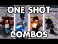 One shot combos for every character in the strongest battlegrounds